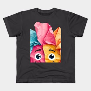 Multi-Color Gift Wrapping Tissue Pape Kids T-Shirt